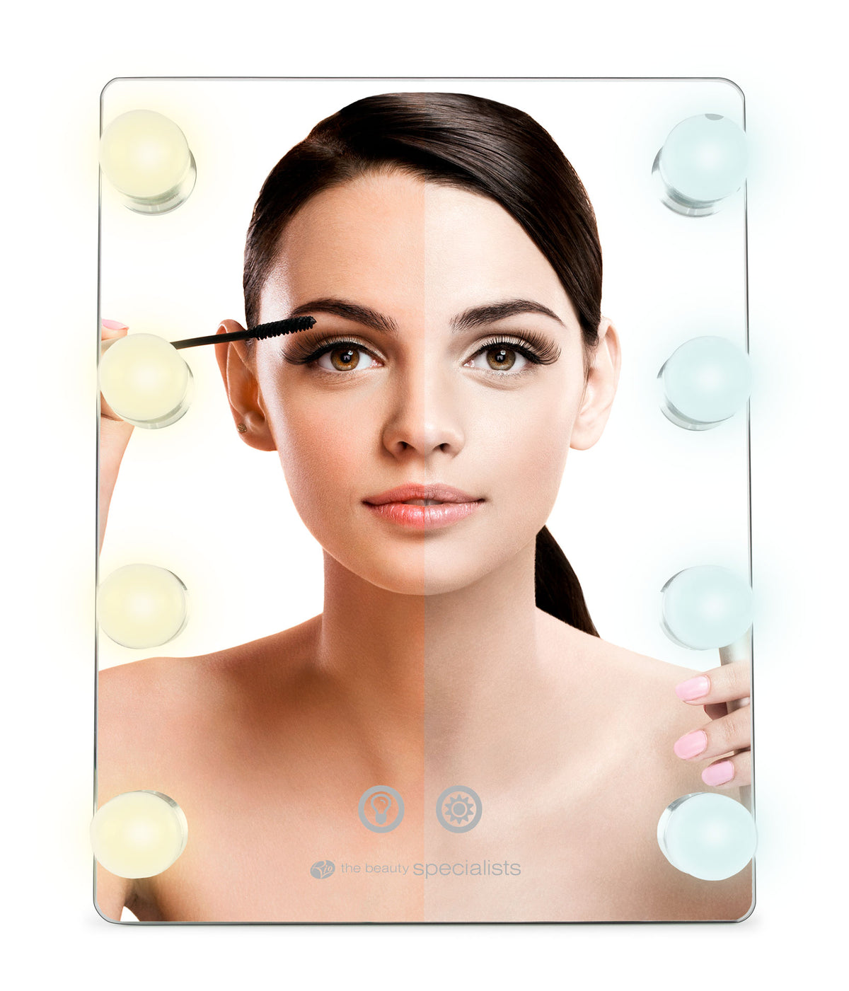 Rio hollywood glamour make up spiegel