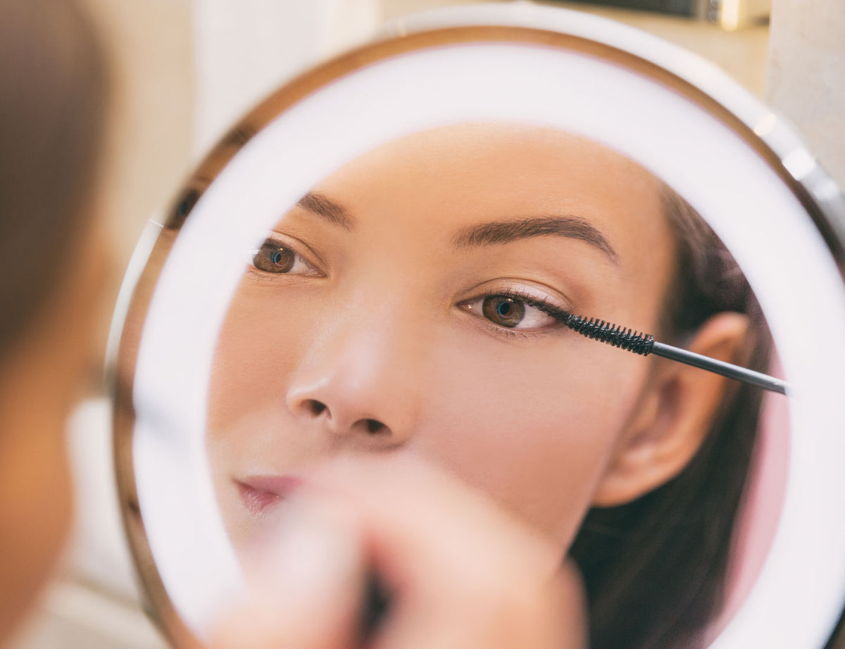 Rio inklapbare verlichte make up spiegel