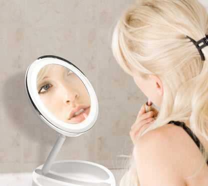 Rio inklapbare verlichte make up spiegel